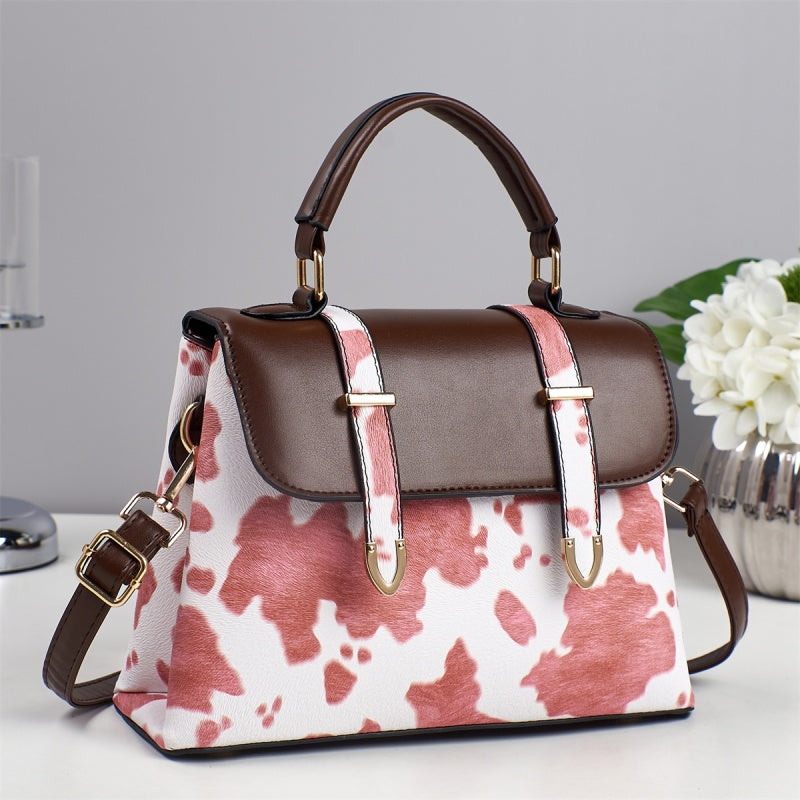 Diamant Lichée Crossbody Bag – Diamond Flower Detail Luxury Shoulder Bag for Women | Fericire