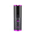 Effortless Curl Tourmaline Auto Curler | LCD Display | Anti-Scald | 60-Min Cordless – Fericire