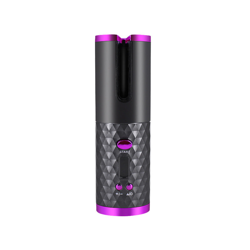 Effortless Curl Tourmaline Auto Curler | LCD Display | Anti-Scald | 60-Min Cordless – Fericire