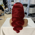 Velvet Rouge Burgundy Wig | 13x4 HD Lace Front | 180% Density | 100% Human Hair – Fericire