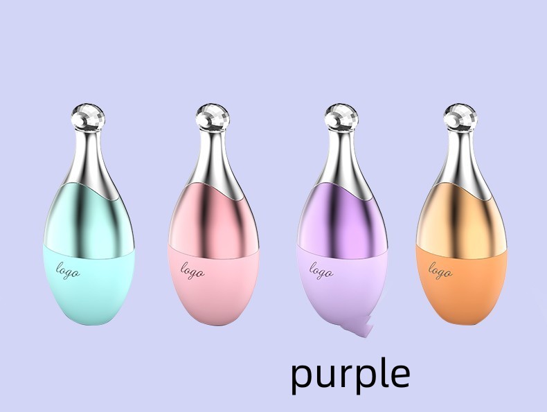 Crystal Frost Facial Roller – Cooling Ice Roller for Depuffing & Skin Revitalization | Fericire