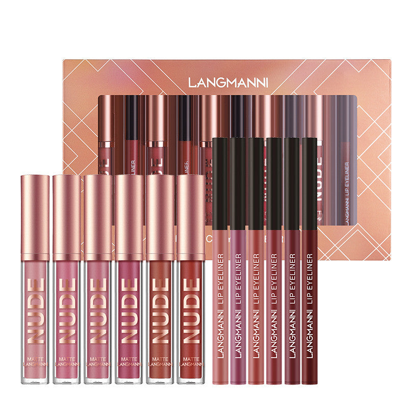 Nude Éclat Matte Lip Set – Velvet Nude Lipstick Collection for Soft Glam Makeup | Fericire