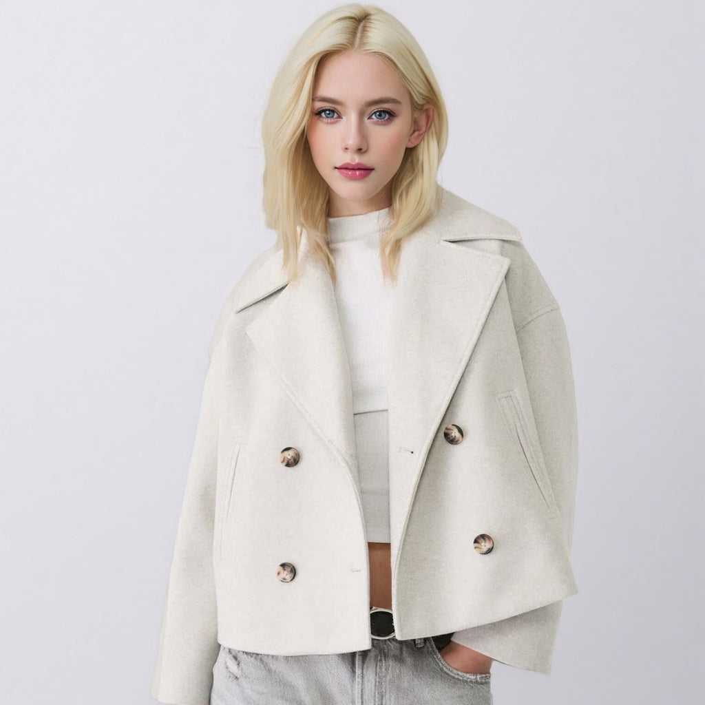 Women's Loose Casual Long Overcoat – Korean Style, 8 Colors, XS to XXXL