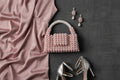 Perle Lumière Evening Clutch – Handmade Pearl Beaded Acrylic Luxury Bag | Fericire