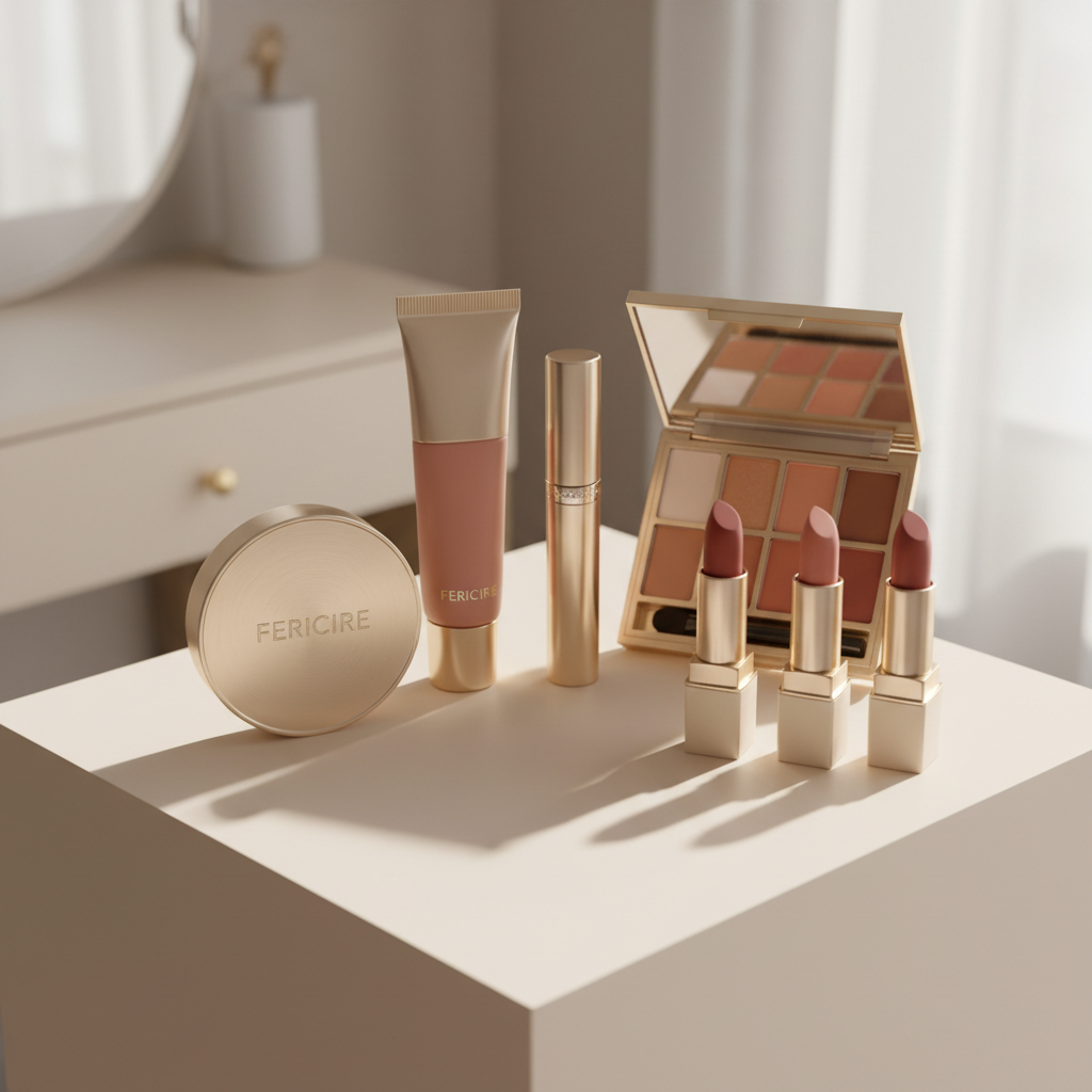 Everyday Feminine Glow Set – Soft Glam Makeup Collection by Fericire, lifestyle