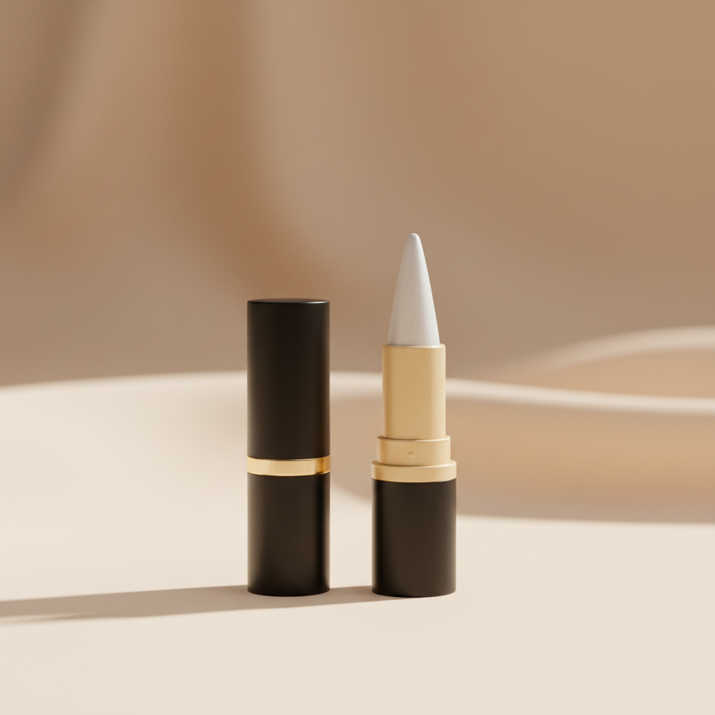 White pearl gel eyeliner cinematic Vogue makeup campaign