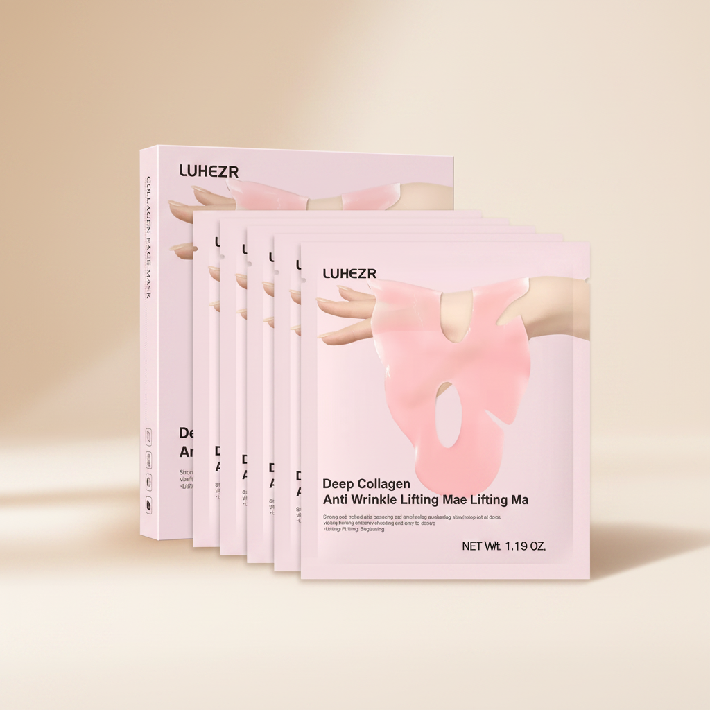 Collagen face mask cinematic campaign