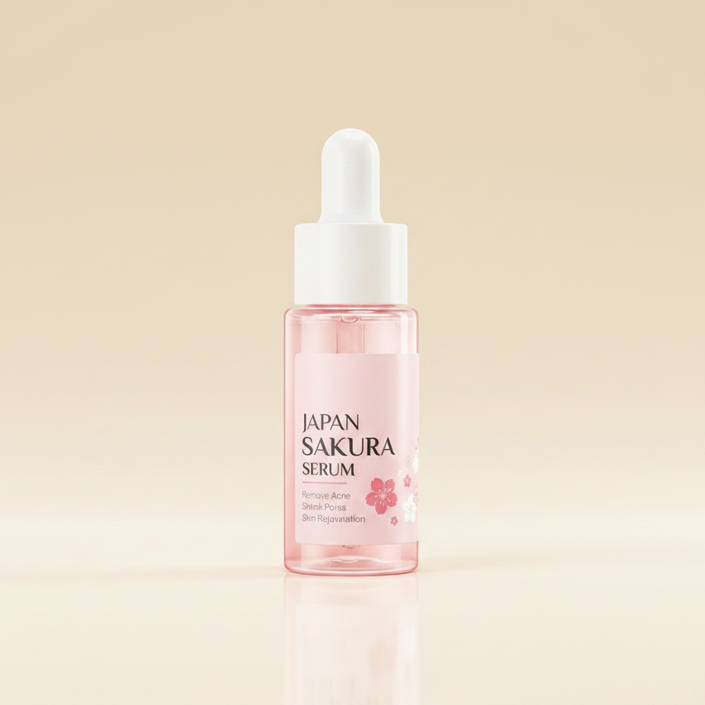Japan Sakura serum dropper bottle solo shot