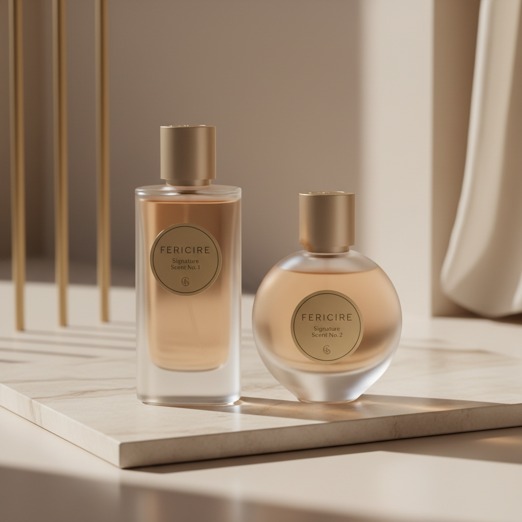Signature Scent Duo – Luxury Fragrance Set by Fericire, lifestyle