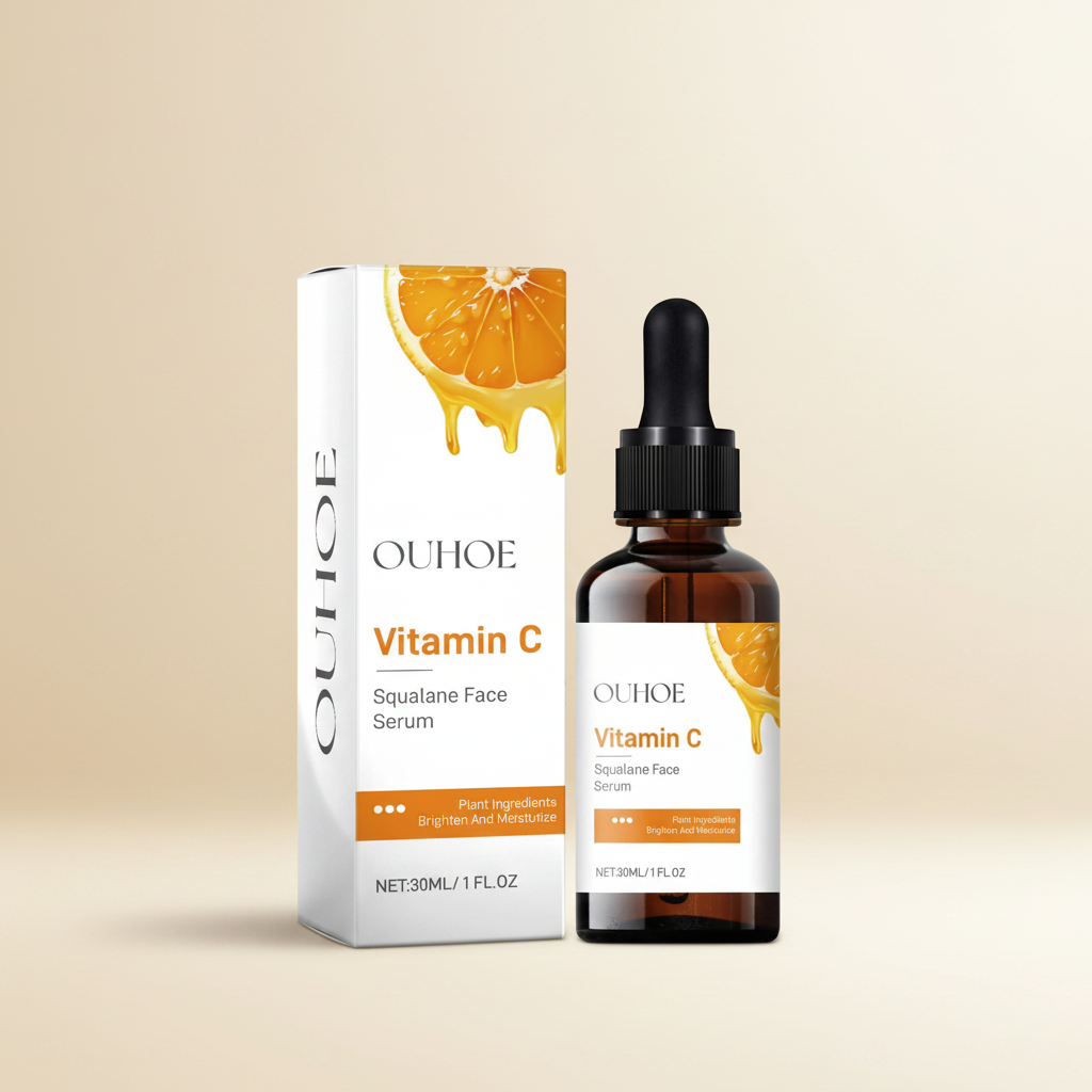 Vitamin C serum soft glow editorial