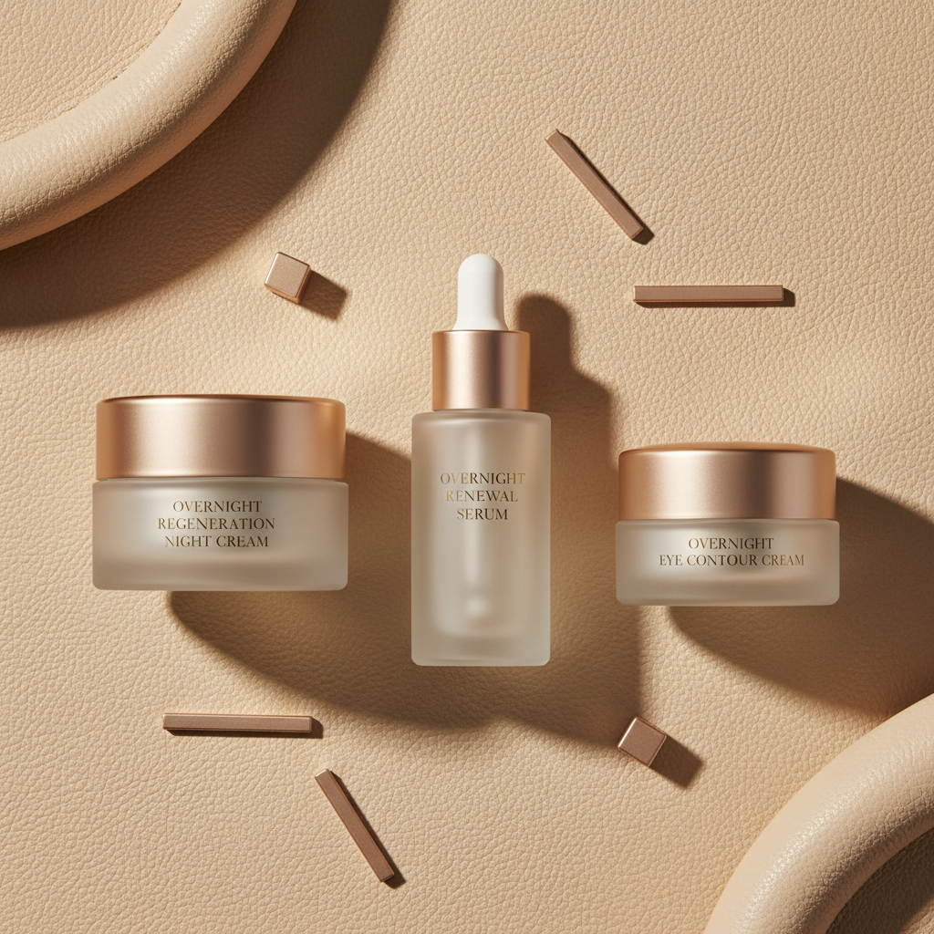 Overnight Renewal Ritual – Anti-Aging Night Skincare Set by Fericire