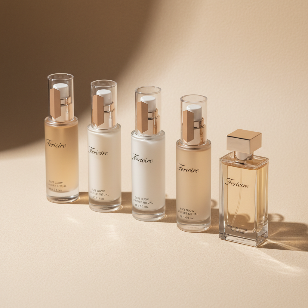 Soft Glow Luxury Ritual – Complete Skincare & Fragrance Set by Fericire, lifestyle