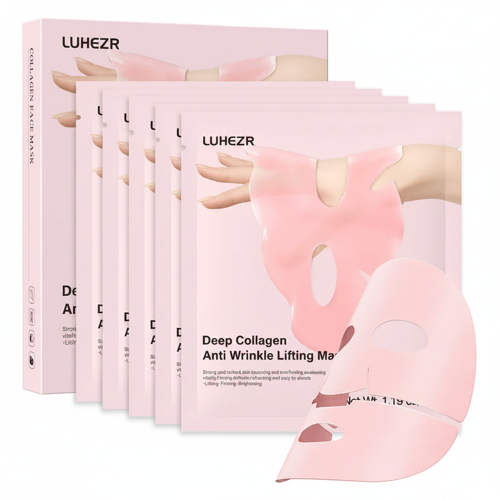 LUHEZR Deep Collagen Mask - Clean Studio Shot
