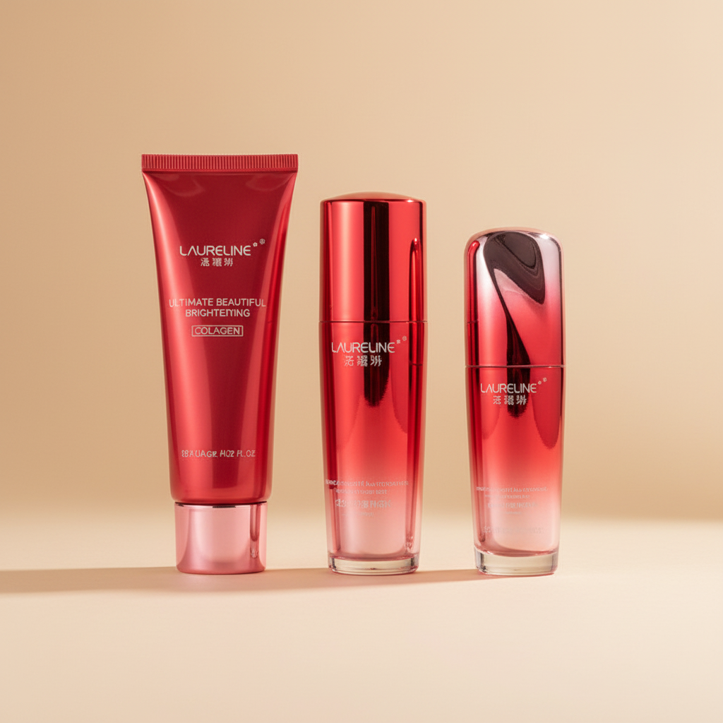 Cinematic luxury skincare campaign